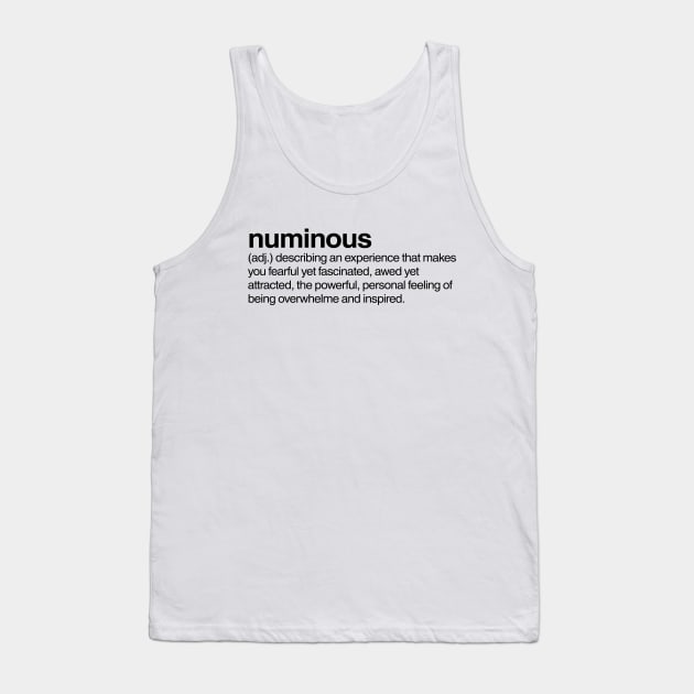 Numinous Tank Top by Onomatophilia